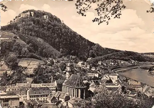 Königstein Blick zur Festung gl1959 152.233