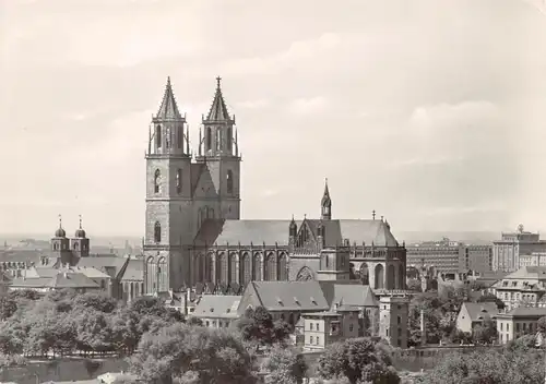Magdeburg - Dom und St.-Sebastian-Kirche ngl 157.927