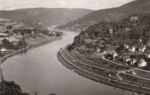 Heidelberg Blick vom Storchennest in's Neckartal ngl D6535