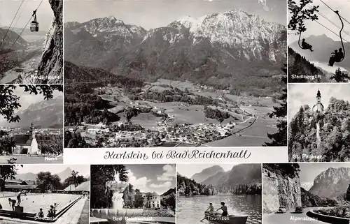 Karlstein bei Bad Reichenhall 9 Ansichten gl1969 155.114