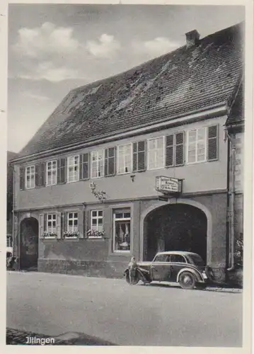 Illingen Gasthaus und Metzgerei zur Krone feldpgl1941 223.786