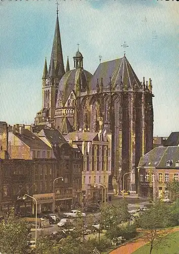 Bad Aachen Blick auf den Dom gl1963 D6964