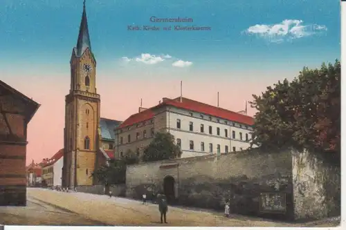Germersheim Kath. Kirche mit Klosterkaserne ngl 221.831