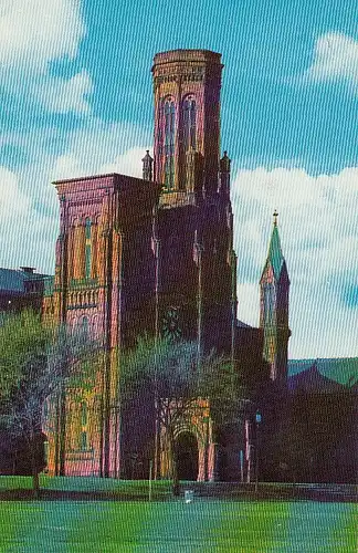 Washington D.C. Smithonian Institution Building ngl D7459