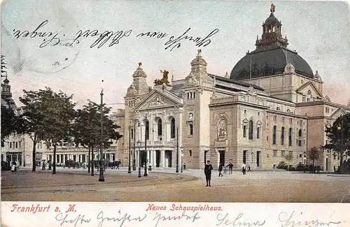 Frankfurt a. M. Neues Schauspielhaus gl1905 151.841