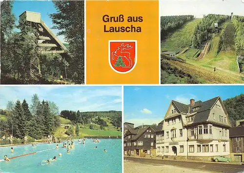 Lauscha Schanzen Freibad Kulturhaus ngl 152.263
