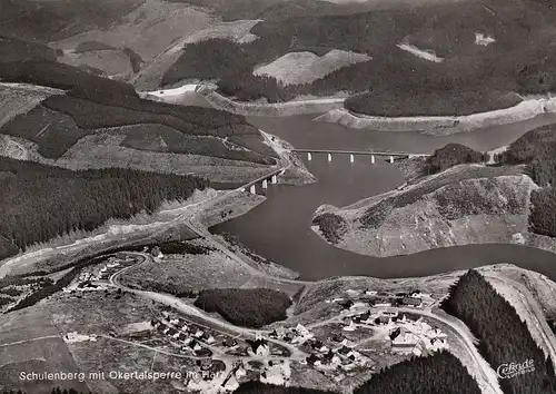 Schulenberg mit Okertalsperre im Harz Luftbild ngl D6646