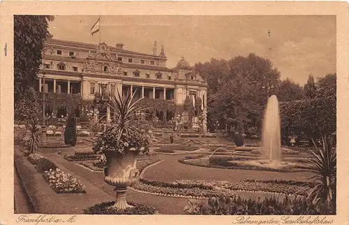 Frankfurt a. M. Palmengarten Gesellschaftshaus gl1925 151.852