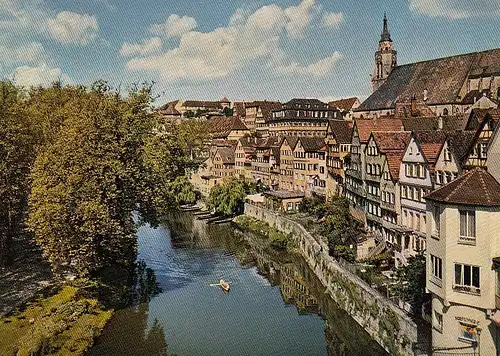 Tübingen Partie am Neckar ngl D6256