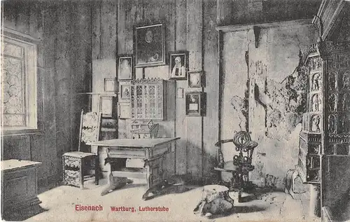 Wartburg - Stadt Eisenach Lutherstube ngl 153.627