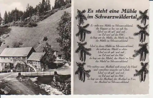 Es steht eine Mühle im Schwarzwälder Tal Gedicht ngl 222.364