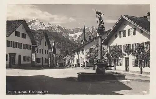 Partenkirchen, Floriansplatz ngl D9401