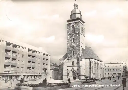 Gotha Margarethenkirche am Neumarkt gl1987 155.925