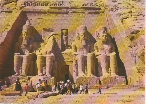 Ägypten: ABU - SIMBEL Temple Abu - Sémbel ngl 222.471