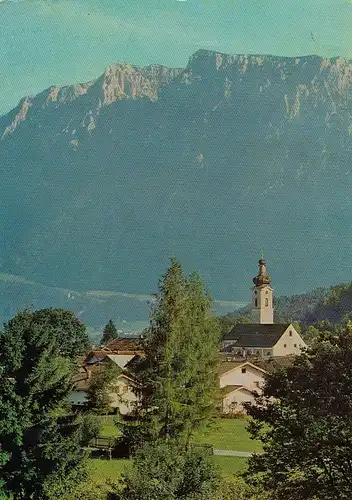 Oberaudorf mit Kaisergebirge gl1969 D6684