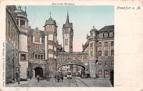 Frankfurt a. M. Das neue Rathaus gl1905 152.023