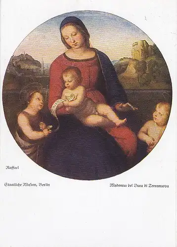 RAFFAEL Madonna del Duca di Terranuova ngl D7343