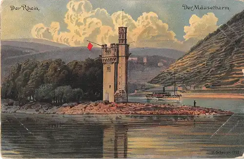 Bingen am Rhein Mäuseturm gl1902 153.696