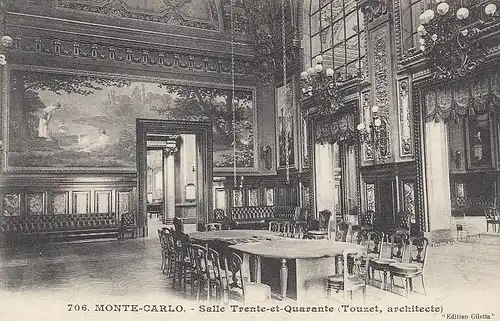 Monte-Carlo, Salle Trente-et-Quarante ngl E0106