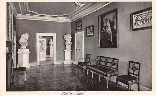 Weimar Goethe-Nationalmuseum Gelber Saal ngl 156.103