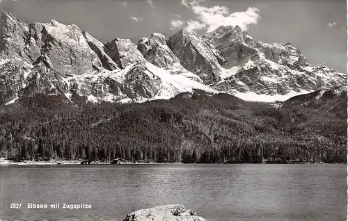 Eibsee mit Zugspitze gl1963 153.417