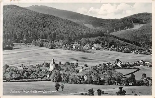 Tabarz Panorama mit Inselberg gl1940 152.092