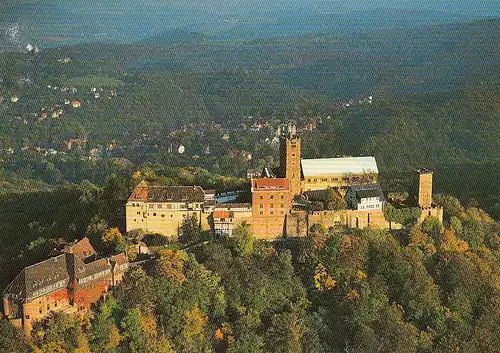 Eisenach Wartburg von Westen ngl D5457