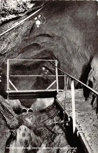 Sturmannshöhle b.Obermaiselstein/Allg. Höhlensee-Abfluss ngl 153.450