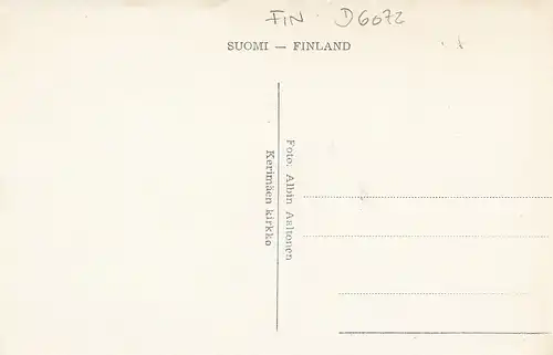 FIN Inneres einer Kirche ngl D6072