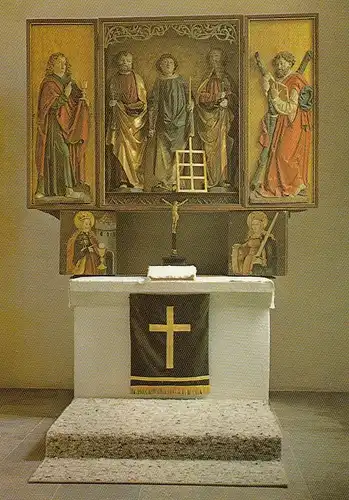 Altar inder Kirche von Füttersee ngl D7524