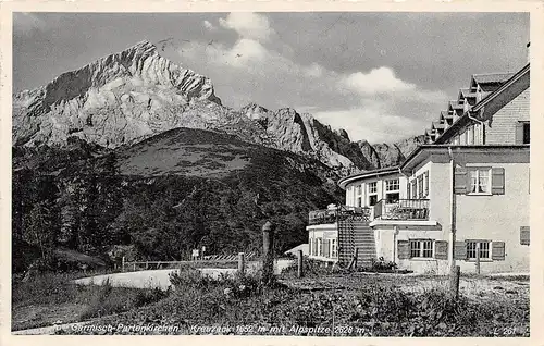 Garmisch-Partenkirchen - Kreuzeck mit Alpspitze gl1936 154.829