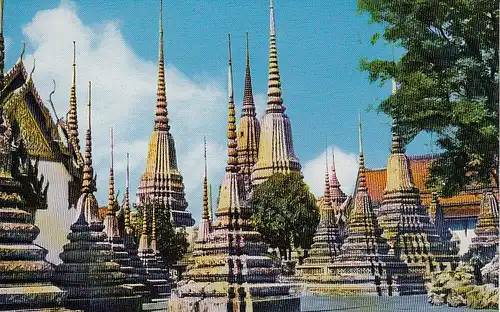 T Bangkok, Tempelanlage Wat Po ngl D6129