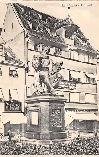 Nürnberg Hans Sachs-Denkmal ngl 153.850