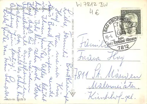 Bad Krozingen Teilansichten gl1972 157.772