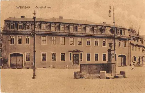Weimar Goethehaus gl1916 153.501