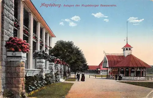 Magdeburg - Anlagen des Magdeburger Rennvereins gl1913 158.253