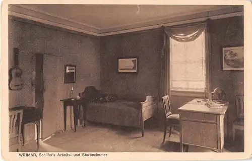 Weimar Schillers Arbeits-und Sterbezimmer ngl 153.521