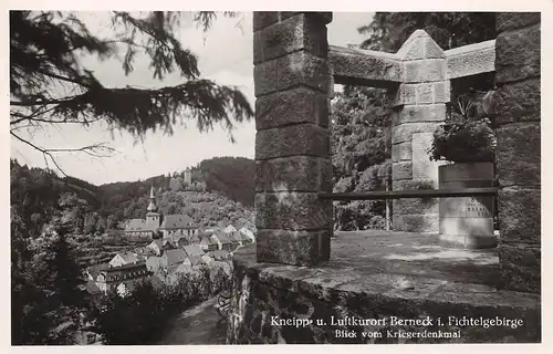 Bad Berneck Fichtelgebirge - Blick vom Kriegerdenkmal ngl 154.877