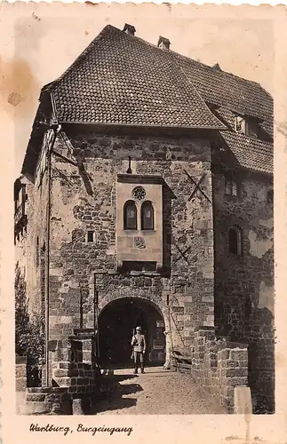 Eisenach Wartburg Burgeingang ngl 156.304