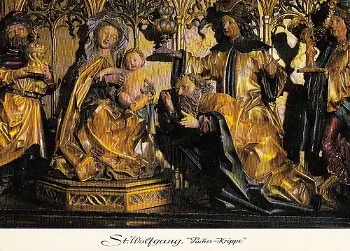 St.Wolfgang - Pcher-Krippe ngl D6880