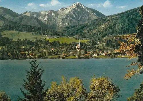 Bad Wiessee am Tegernsee mit Kampen gl1972 D6967