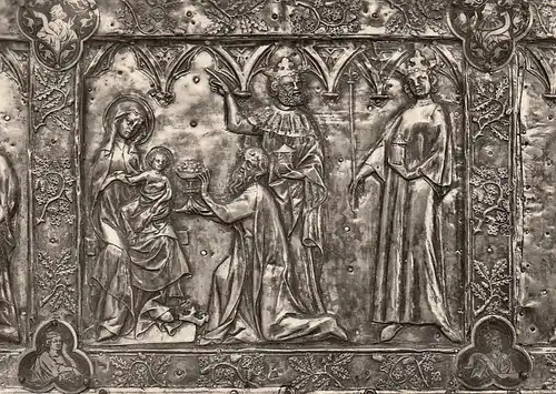 Reichenau i.B. Münsterschatzkammer Markusschrein Anbetung ngl D7289