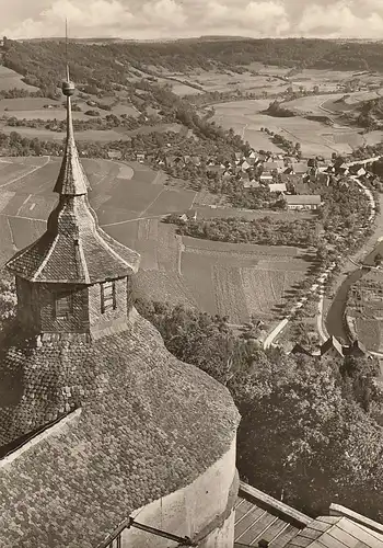 Langenburg/Württ. Blick vom Schloß ngl D6228