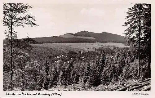 Schierke (Harz) am Brocken mit Wurmberg ngl 158.311