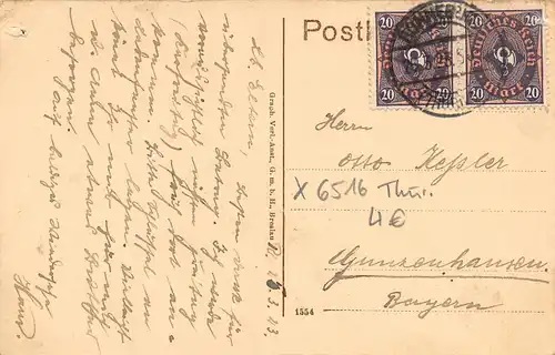 Ronneburg - Schloss Ronneburg gl1923 158.367