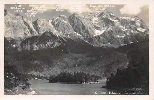 Eibsee mit Zugspitze ngl 155.017