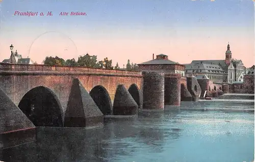 Frankfurt a.M. Alte Brücke feldpgl1914 153.325