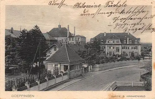 Göppingen - Partei beim Krankenhaus gl1915 155.709