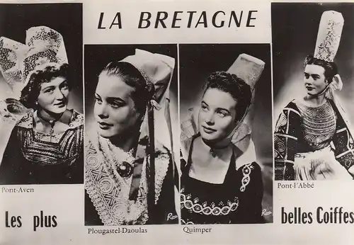 Bretagne Le plus Belles Coiffes Bretonnes ngl D8227