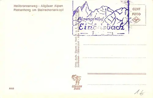 Heilbronnerweg - Allgäuer Alpen Plattenhand am Steinschartenkopf ngl 155.076